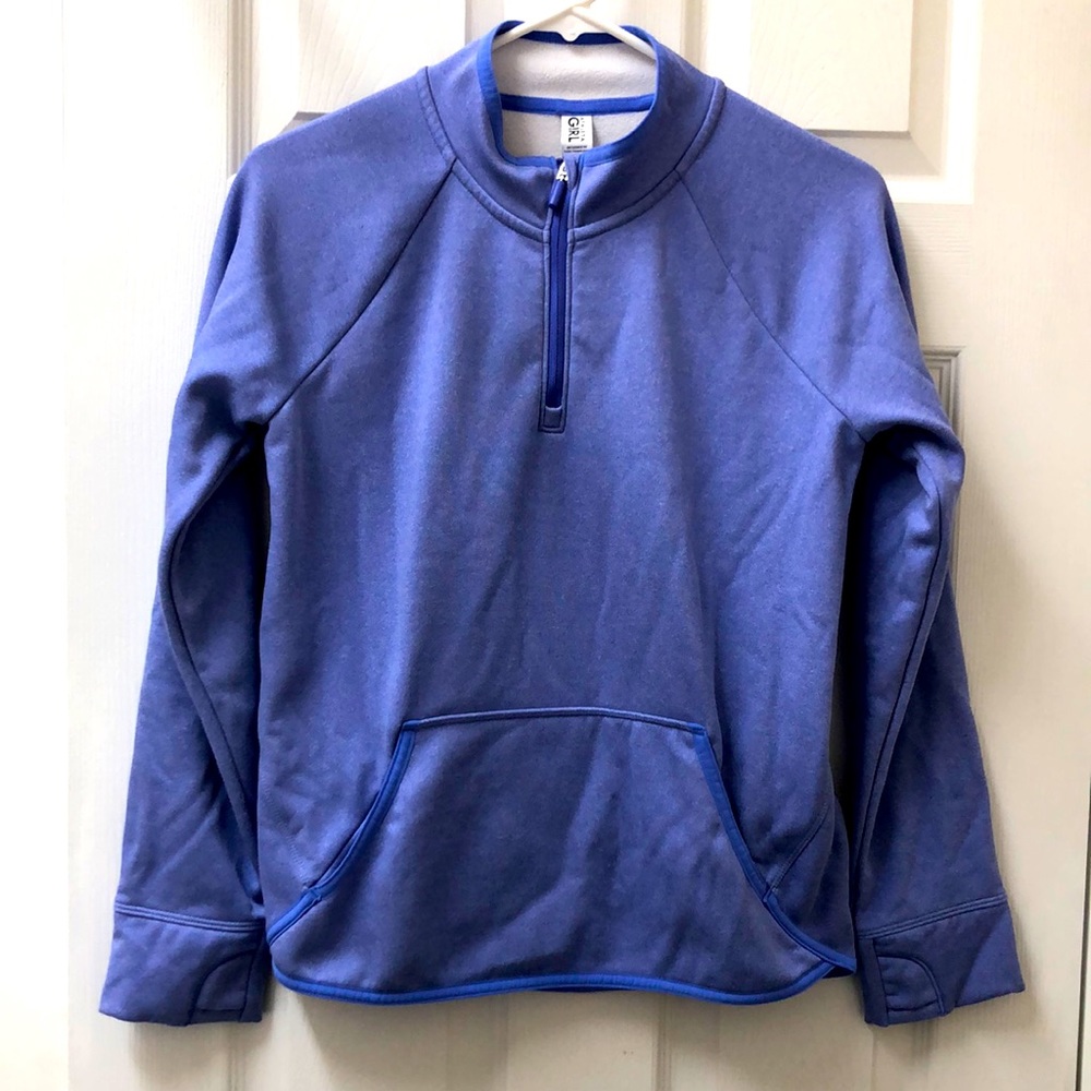 Athleta Girl Quarter Zip Pullover